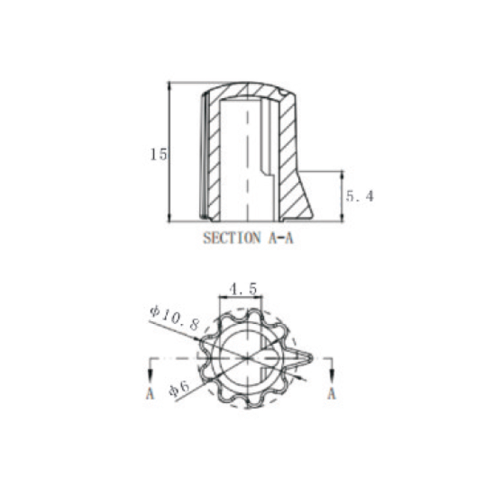 Hardware Knob X75